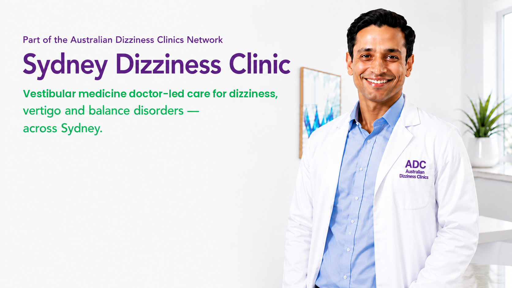 Sydney Dizziness Clinic — vestibular medicine doctor-led care across Sydney