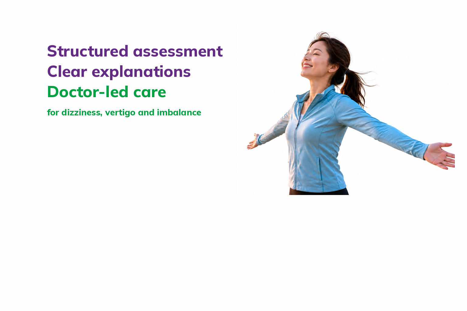 Structured assessment, clear explanations, doctor-led care for dizziness, vertigo and imbalance — Sydney Dizziness Clinic
